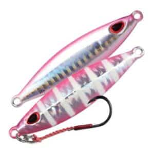 Storm Gomoku Koika Jig 100G Spz 10cm Variabel Sinkend Silver Pink Zebra