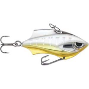 Rapala Rap-V Blade Acht 6cm 14G Variabel sinkend Albino Chrome Tiger