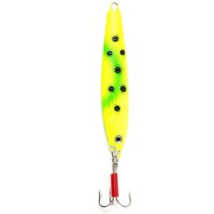 FLADEN Norden 40g 90mm limegreen black dots