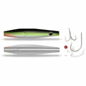 Rhino 17g 76mm Salty Sprat schwarz/grün 1Stück #8 taumelnd