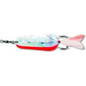 Zebco 16g 7cm Weedy silber/rot