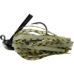 Skirted Weedless Jig-Head 10g 3/0C.34