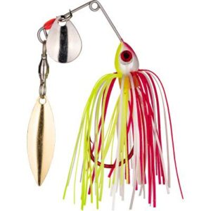 Strike King Bleeding Mini-King Spinnerbait Bleeding Chart White 3.5G