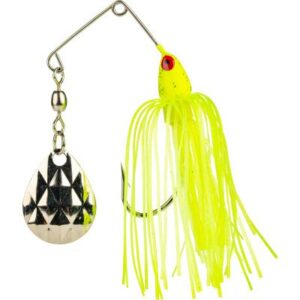 Strike King Mini-King Spinnerbait Chartreuse Head Chartreuse Skirt 3.5G