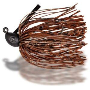 Quantum #3/0 4street Rubber Jig 7g brown