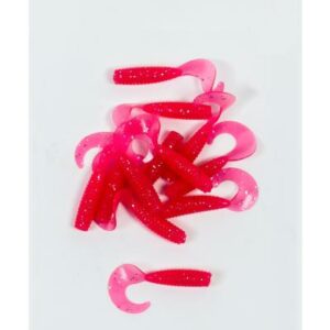 Lion Sports Onyx Lumi Curly Tail Wurm 45 mm 1.2 g Pink