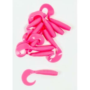 Lion Sports Onyx Curly Tail Soft Wurm 65 mm 3 g Pink