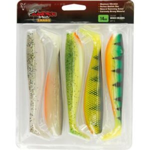 FOX Rage Zander Pro 14cm / 5.5" Mixed Colour x 5