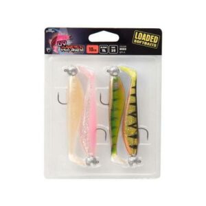 Fox Rage UV Zander Pro Loaded 12cm 12g 4/0 x 4pcs