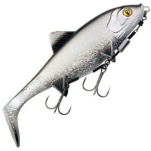 Fox Rage Replicant 23cm 9" Shallow 125G Uv Silver Bait Fish