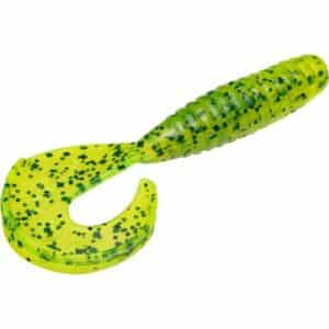 Strike King Rage Grub Chartreuse Pepper 10cm