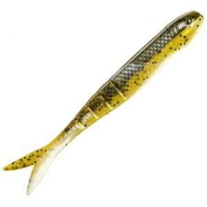 Strike King Blade Minnow green Pumpkin Pearl Belly 4"