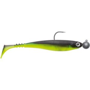 Jackson Zanderbait 12cm Rigged 14g Lime Black Back