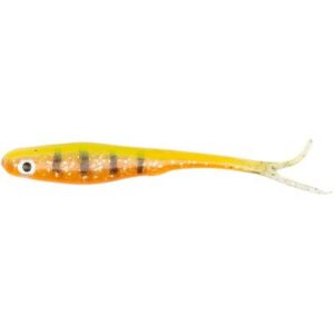 Berkley URBN Hollow Belly V-Tail Yellow Tiger 7.5cm 5Stk.