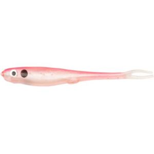 Berkley URBN Hollow Belly V-Tail Fluo Pink 7.5cm 5Stk.