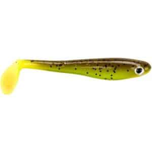 Berkley PowerBait Hollow Belly Brown Chartreuse 10 cm 4Stk.