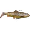 Savage Gear 4D Trout Rattle Shad 12.5cm 35g 03-Dark Brown Trout