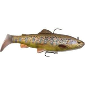 Savage Gear 4D Trout Rattle Shad 17cm 80g 03-Dark Brown Trout