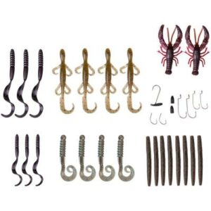 Savage Gear schwarz Barsch Pro Pack Kit 33Stk.