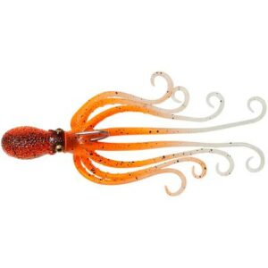 Savage Gear 3D Octopus 300g 22cm UV Orange Glow