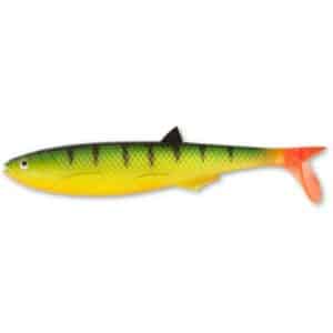 Quantum 122g 30cm Yolo Pike Shad firetiger hot tail