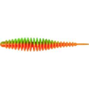 Magic Trout T-Worm 1g I-Tail neon gelb / schwarz Knoblauch 6