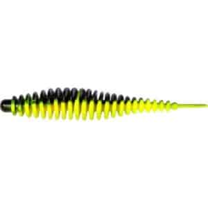 Magic Trout T-Worm 1g I-Tail neon grün/gelb Knoblauch 6