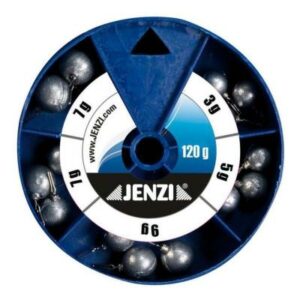 JENZI Drop-Shot Bleisortiment in runden Dosen 120 g Round