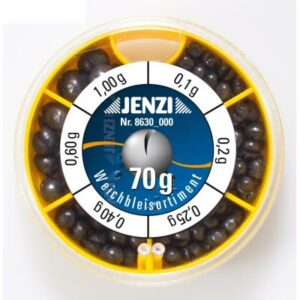 JENZI Bleischrot-Dose 70g Inhalt