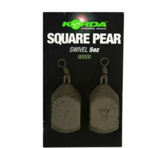 Korda Square Pear Swivel Blister 2 pcs 4oz/112gr