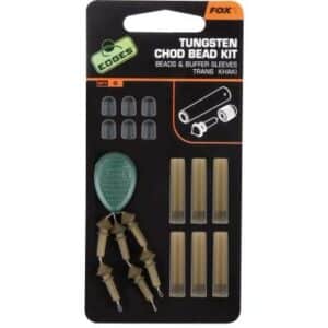 FOX Edges Tungsten Chod Bead Kit x 6 beads / buffer sleeves