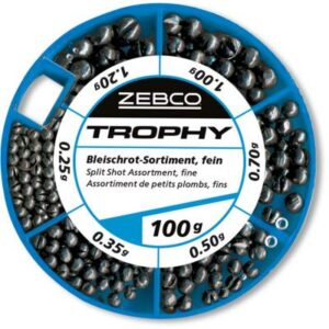 Zebco Bleischrot-Sortiment 100g