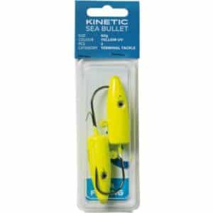 Kinetic Sea Bullet 40g Yellow UV 2pcs