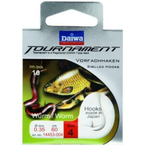 DAIWA TOURNAMENT Wurmhaken Gr. 1