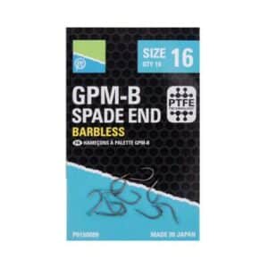 Preston Gpm-B Hooks - Size 12 - Spade End