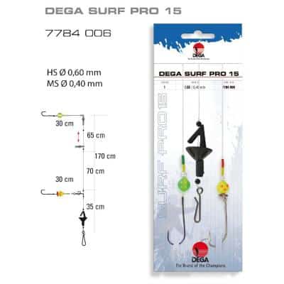 DEGA Brandungsvorfach DEGA-SURF Pro 15
