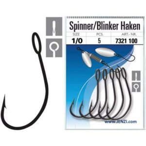 JENZI Spinner/Blinker Einzelhaken Hakengröße 1/0