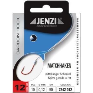 JENZI Matchhaken Gebunden red forged Gr.12 0