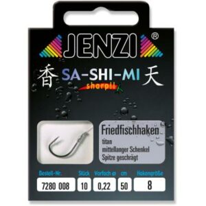 JENZI Friedfischhaken SA-SHI-MI Gebunden Gr.8 0