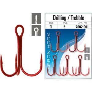 JENZI Drilling Vanadium Gr.1 rot normal gerade