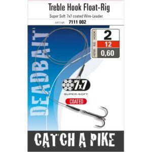 Trebble-Hook Float Rig 7x7 Hakengröße 2