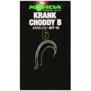 Korda Krank Chod Barbless size 4