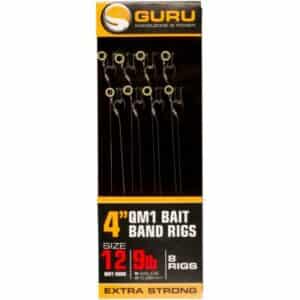 GURU Bait Bands QM1 Ready Rig 4" 0.22/size 12