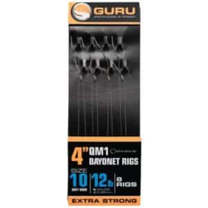 Guru Bayonets QM1 Vorfach 4" 0.25/#10