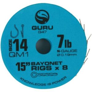 Guru Bayonets QM1 Vorfach 15" 0.17/#16