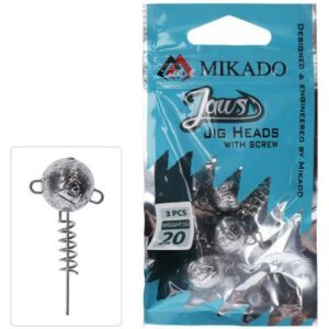 Mikado Bleikopf - Jaws mit Schraube 10G - 3 Stck.