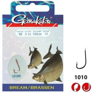 Gamakatsu Hook Bkd-1010R Bream 100 Cm #10