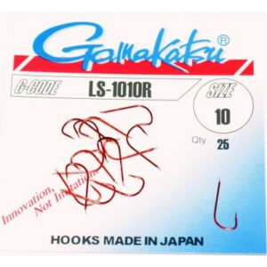 Gamakatsu Haken Ls-1010R rot #8