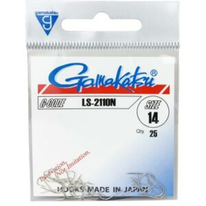 Gamakatsu Haken Ls-2110N Nickel #10