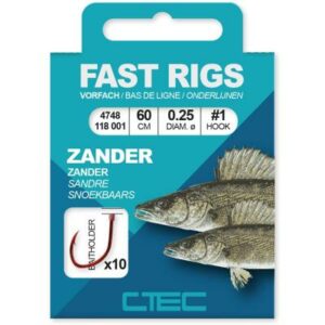 Ctec Fast Rigs Zander Baithold.60cm #1-0.25Mm